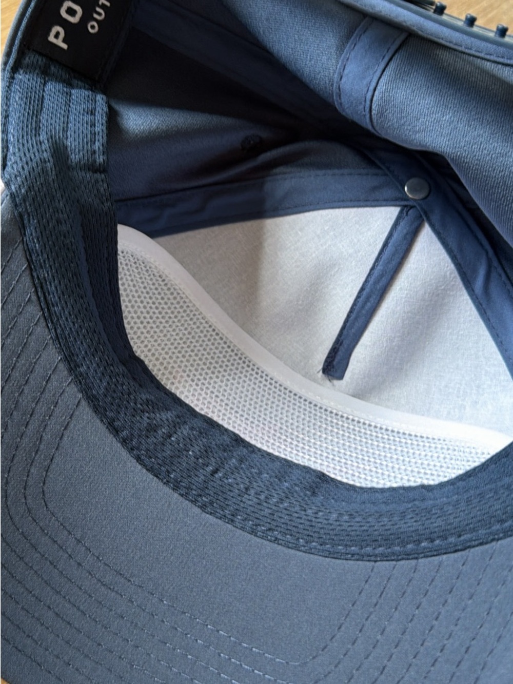 Poncho Rope Hat - Navy Tarpon - Picture 2 of 3
